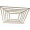 Ekena Millwork Raven Wood Fretwork Pierced Ceiling Medallion, Hickory, 40"OD x 14 5/8"ID x 3/8"T CMWP40X40X0375RAHI - alternate 5